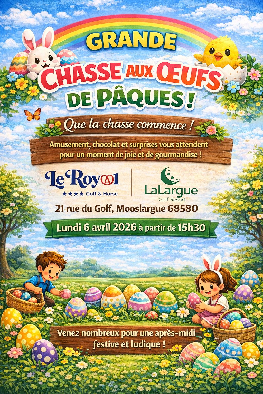 Chasse aux Oeufs de Pâques